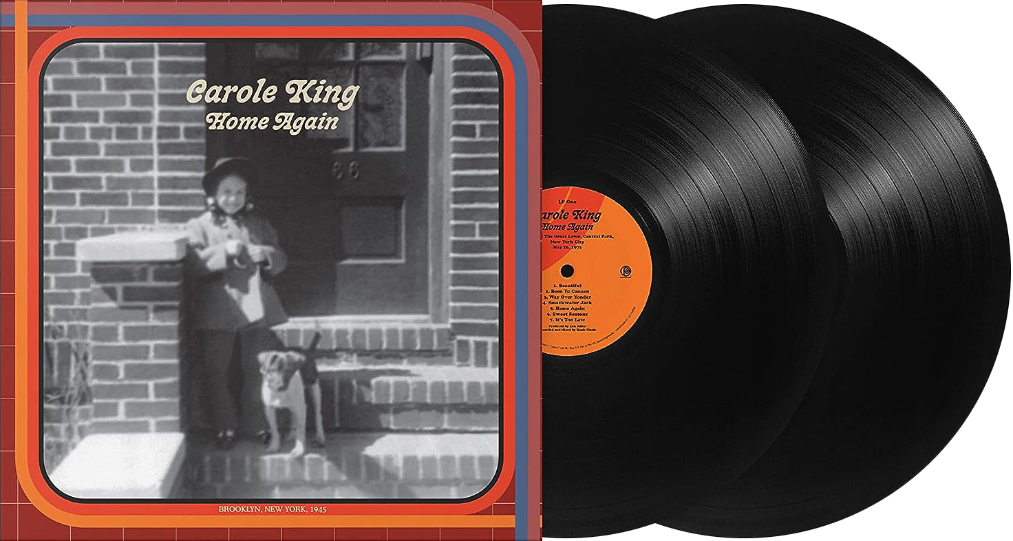 Image of Artwork for Carole King's Home Again (2LP)